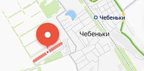 1-я Луговая в Чебеньках на Яндекс.Карты
