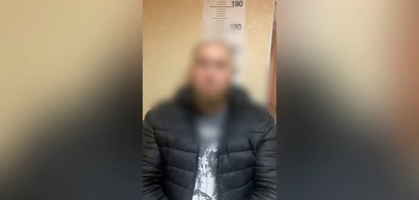 Задержанный. Источник: Стоп-кадр из видео УМВД России по Оренбургской области