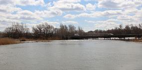 Уровень реки Урал в районе Оренбурга превысил 6 метров