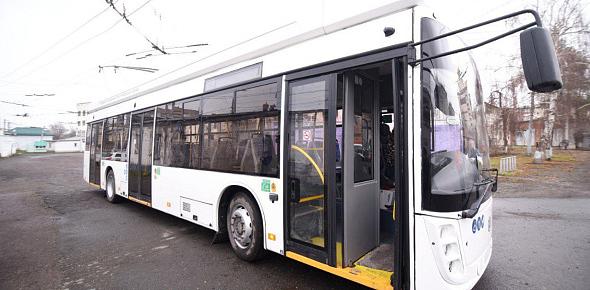 В Оренбург на тестирование привезли еще один троллейбус – «Горожанин»