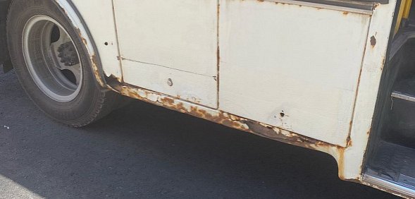Жители Оренбурга жалуются на безобразное состояние автобусов 