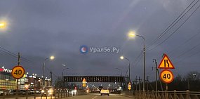 На трассе Оренбург – Беляевка установили пролетное строение нового надземного перехода