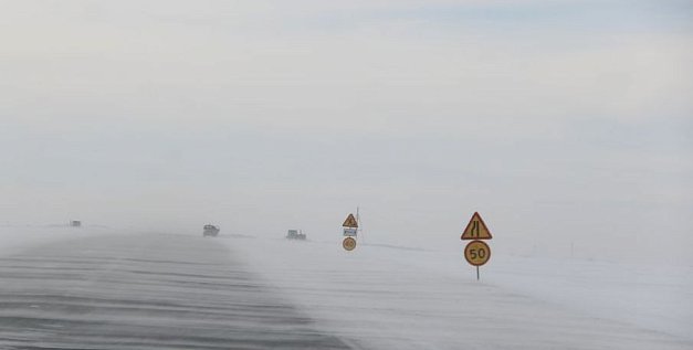 Трасса Оренбург – Орск. Фото из архива