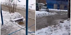 На месте происшествия. Источник: Очевидцы