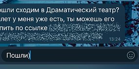 Мошенники отправила ссылку для покупки билета, чтобы получить данные банковской карты 