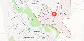 На дороге в поселке Заречном можно переломать ноги, фото: Яндекс.Карты