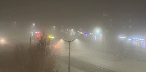 Обстановка в центре Орска вечером 21 ноября