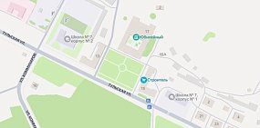 Учеников перевели в основное здание школы. Источник: Яндекс.карты