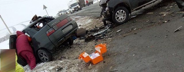 На месте ДТП. Фото: Соцсети