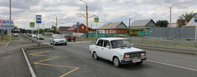 Отремонтированная дорога по переулку Днепровскому. Фото пресс-службы администрации Орска