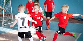 Уже 2 года в Орске функционирует школа «Чемпион» для самых юных футболистов