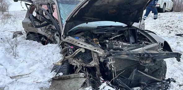 ДТП на трассе Оренбург—Илек. Фото УМВД по региону