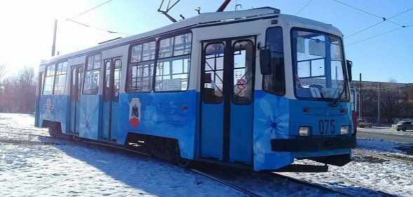В Орске на линию вышел новый модернизированный трамвай