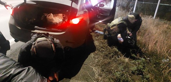 Во время задержания. Источник: УМВД России по Оренбургской области