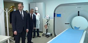 В горбольнице №2 Орска установили новый компьютерный томограф