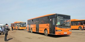 Оренбургские автобусы. Фото из архива