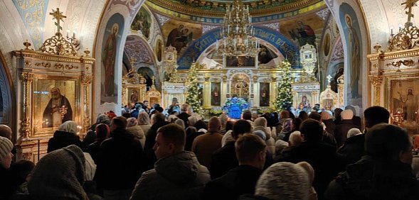 Во время службы 07.01.2026