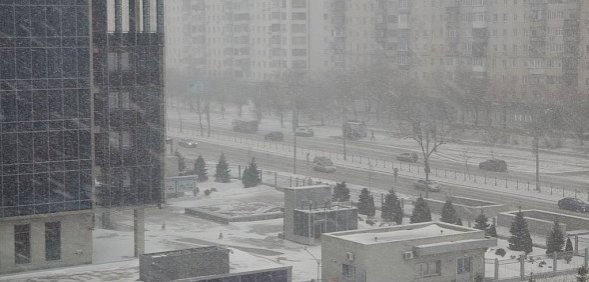 Снег в Оренбурге. Фото из архива