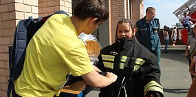 В пожарных частях Орска пройдет день открытых дверей