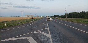 На трассе Оренбург – Самара столкнулись Chevrolet и ВАЗ, пострадали 5 человек