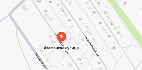 Дорогу на улице Атаманской в поселке Нижнесакмарский планируют отремонтировать, фото: Яндекс.Карты