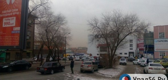 Оренбург накрыла пыльная «буря»