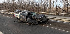 На месте ДТП. Источник: УМВД России по Оренбургской области