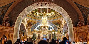 Всенощное бдение в Никольском кафедральном соборе Оренбурга, фото: архив