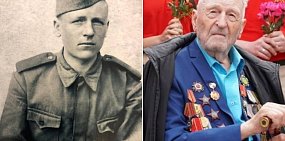 101 год исполнился ветерану Великой Отечественной войны Александру Курцеву из Оренбургской области 