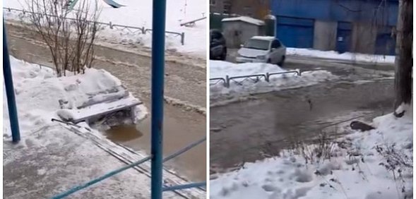 На месте происшествия. Источник: Очевидцы