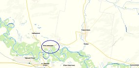 В Саракташском районе из-за резкого подъема талых вод затопило дорогу