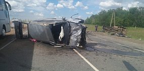 На трассе Оренбург−Самара произошло смертельное ДТП