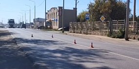 В Бугурусланском районе девушка попала под колеса  Lada возле переходного перехода