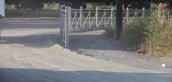 Барьерные ограждения в Орске будут мыть специальной щеткой