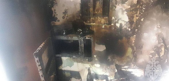 Во время пожара в пятиэтажке в Бузулуке были эвакуированы трое жильцов