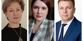 Елена Кальянова, Елена Крючкова, и Денис Квасов