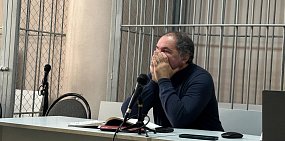 Александр Самбурский в зале суда 16.10.2025