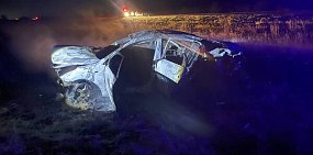 На месте ДТП. Источник: УМВД России по Оренбургской области