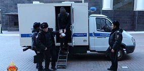 Задержание мужчины. Источник: Пресс-служба УФСБ России по Оренбургской области