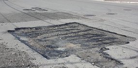 Оренбург в одном фото: в городе проходит ямочный ремонт