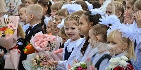 Ученики новой школы. Источник: ТГ-канал врио губернатора 