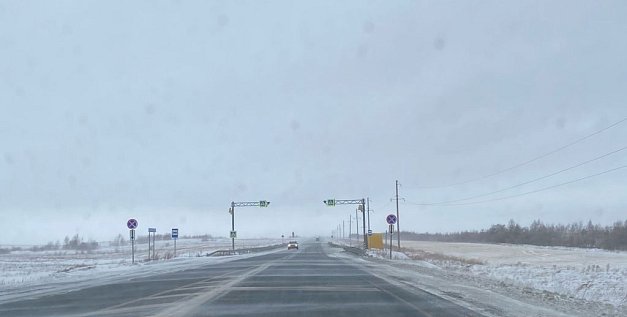 Трасса Оренбург – Орск. Фото из архива