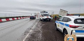 На месте ДТП. Источник: Госавтоинспекция Башкортостана