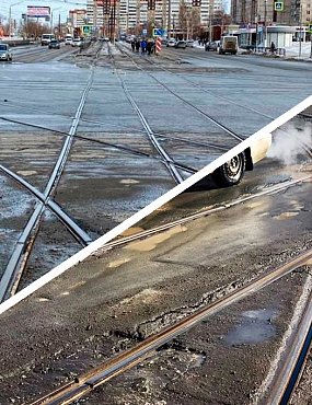 Орск & Магнитогорск: как выглядят переезды через трамвайные пути в двух городах, где есть этот транспорт