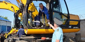 Техника «Росводоканал Оренбург» соответствует требованиям Гостехнадзора