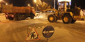 Стал известен подрядчик, который займется уборкой и вывозом снега с территории Южного округа Оренбурга
