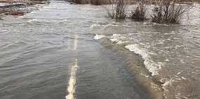 Движение по мосту через Орь на дороге в п. Джанаталап Орска официально открыто с 12:00 8 апреля