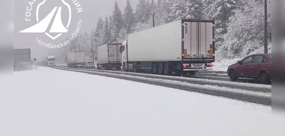 В Челябинской области замело трассы. Когда первый снег ожидается в Оренбургской области?