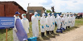 Учения. Фото главы администрации Хайбуллинского района