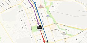 Сегодня в Орске из-за проведения эстафеты ограничат движение транспорта по пр. Ленина